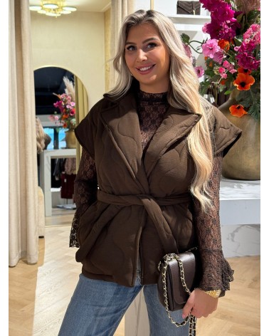 Gilet Jane Bruin