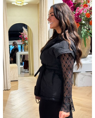 Gilet Jane Zwart