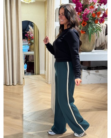 Pantalon Stripe Groen