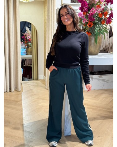 Pantalon Stripe Groen