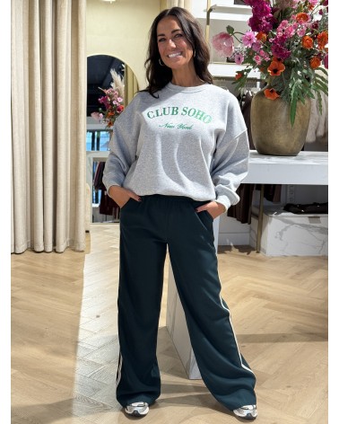 Pantalon Stripe Groen