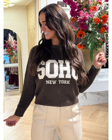 Trui Soho Bruin