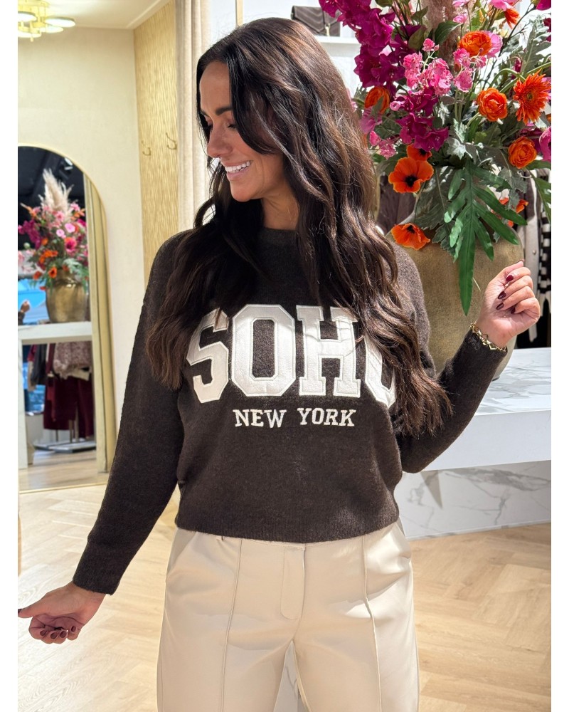 Trui Soho Bruin