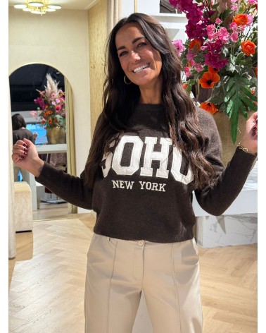 Trui Soho Bruin