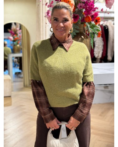 Trui Alpaca Groen