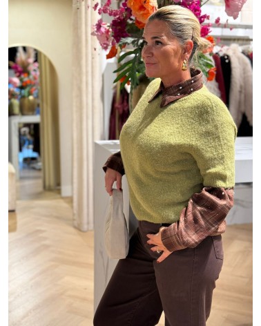 Trui Alpaca Groen