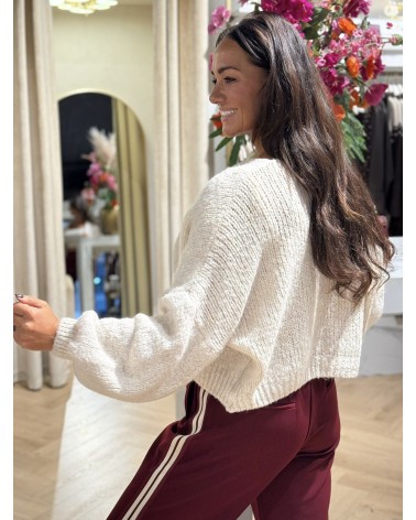 Set Knitted Wear Creme