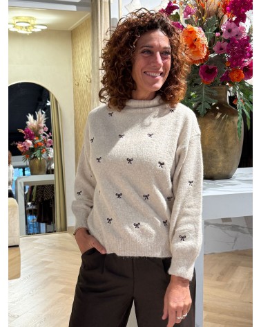 Trui Strik Creme Trui Strik Creme