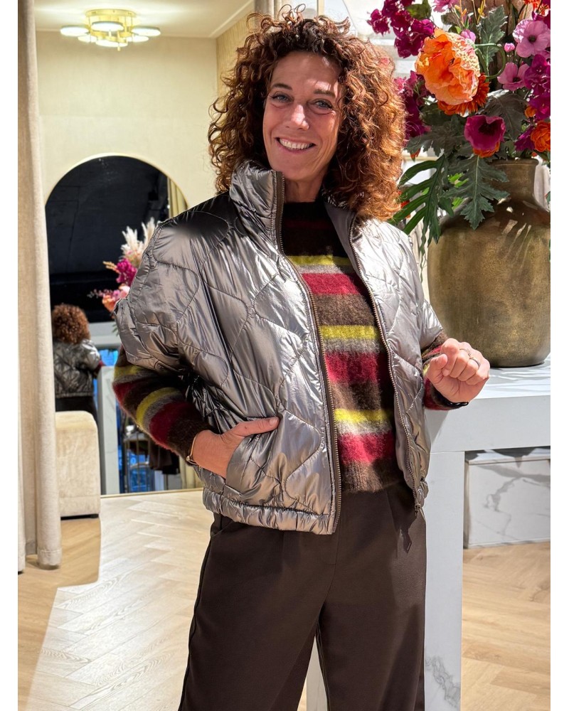 Bodywarmer Grey Metallic Bodywarmer Grey Metallic