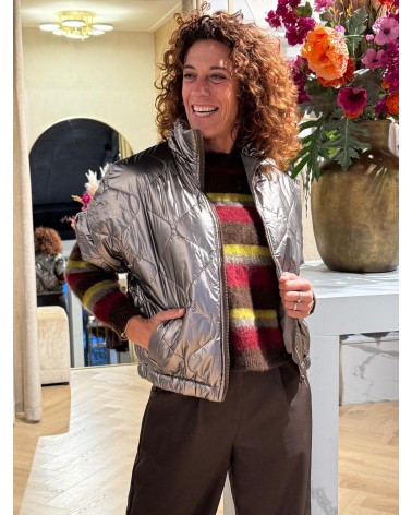 Bodywarmer Grey Metallic Bodywarmer Grey Metallic