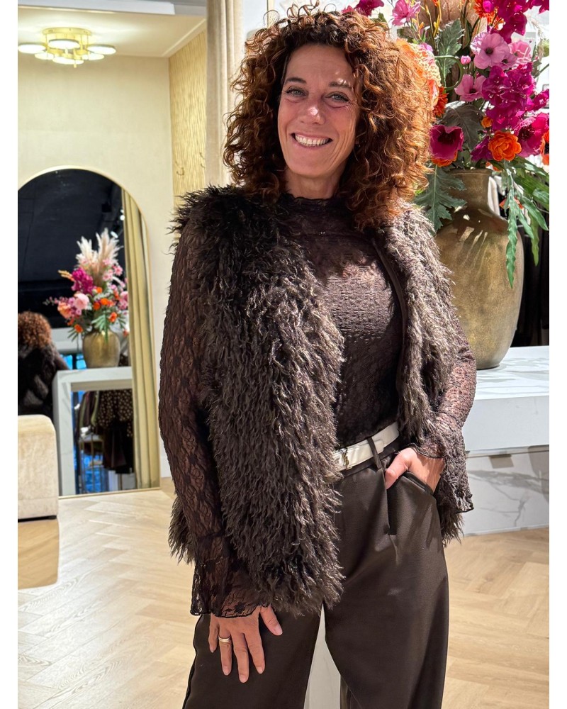 Gilet Freya Bruin Gilet Freya Bruin