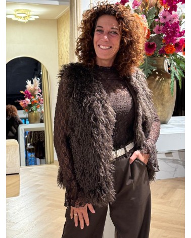Gilet Freya Bruin