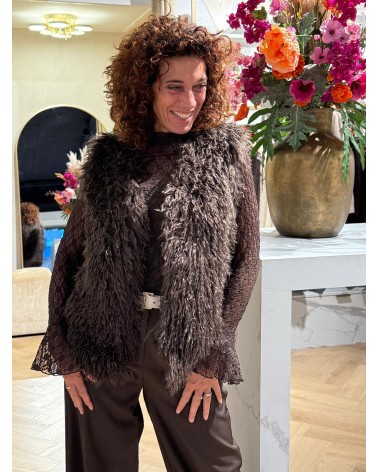 Gilet Freya Bruin Gilet Freya Bruin