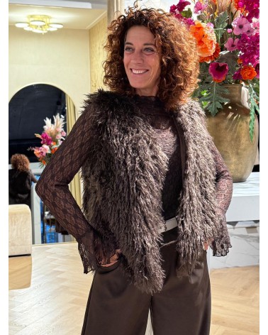 Gilet Freya Bruin Gilet Freya Bruin