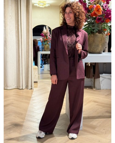 Pantalon Lily Burgundy