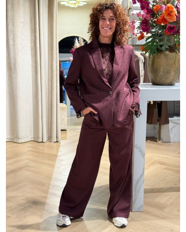 Pantalon Lily Burgundy