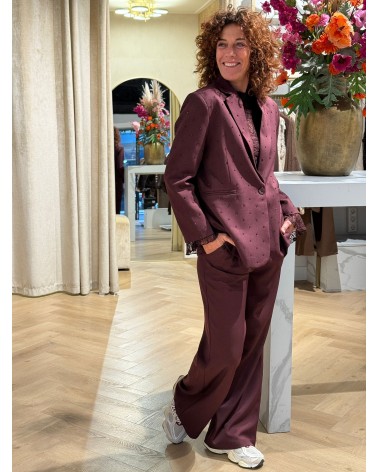 Pantalon Lily Burgundy