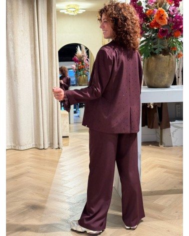 Pantalon Lily Burgundy