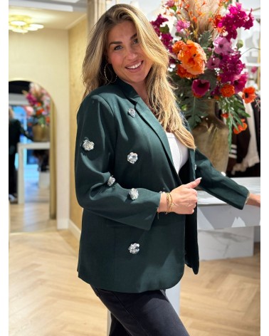 Blazer Metallic Groen