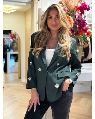 Blazer Metallic Groen