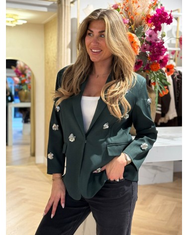 Blazer Metallic Groen