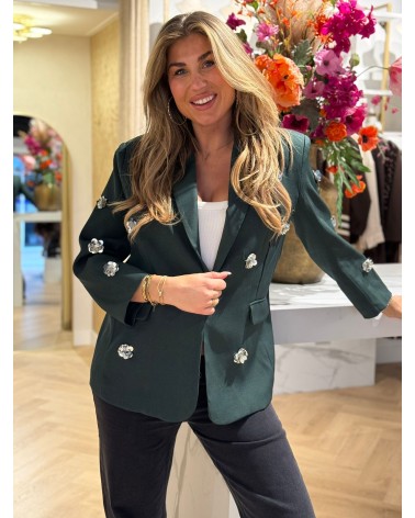 Blazer Metallic Groen