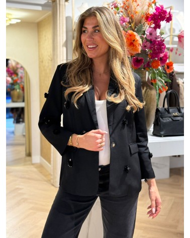 Blazer Metallic Zwart