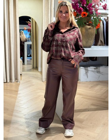 Broek Claris Burgundy