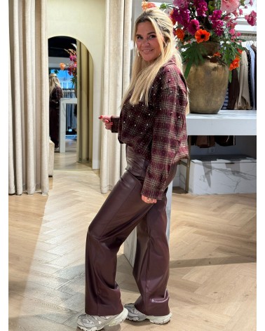 Broek Claris Burgundy