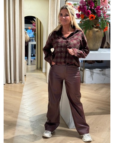 Broek Claris Burgundy