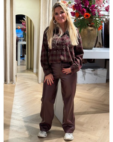 Broek Claris Burgundy