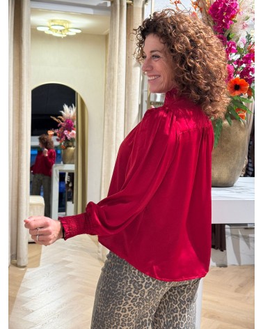 Blouse Cherry Rood