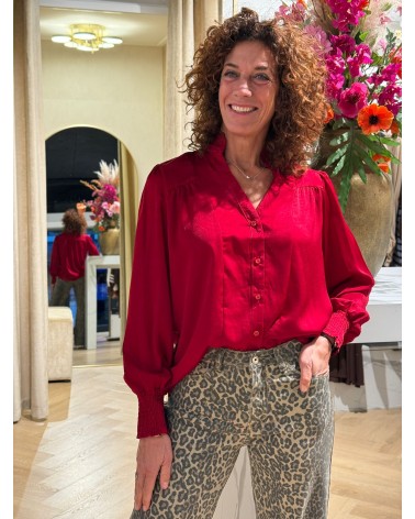 Blouse Cherry Rood