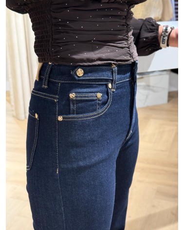 Jeans 3368-6 Donker Denim