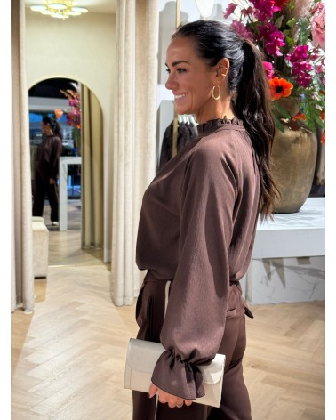 Blouse Novi Bruin