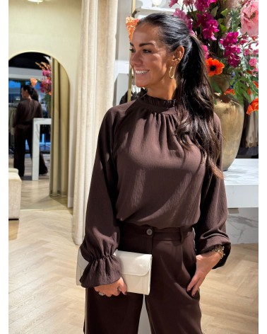 Blouse Novi Bruin