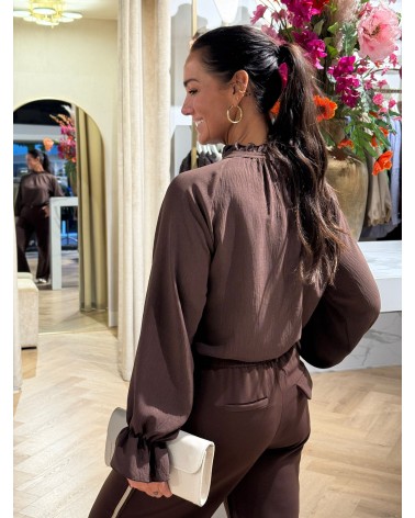 Blouse Novi Bruin