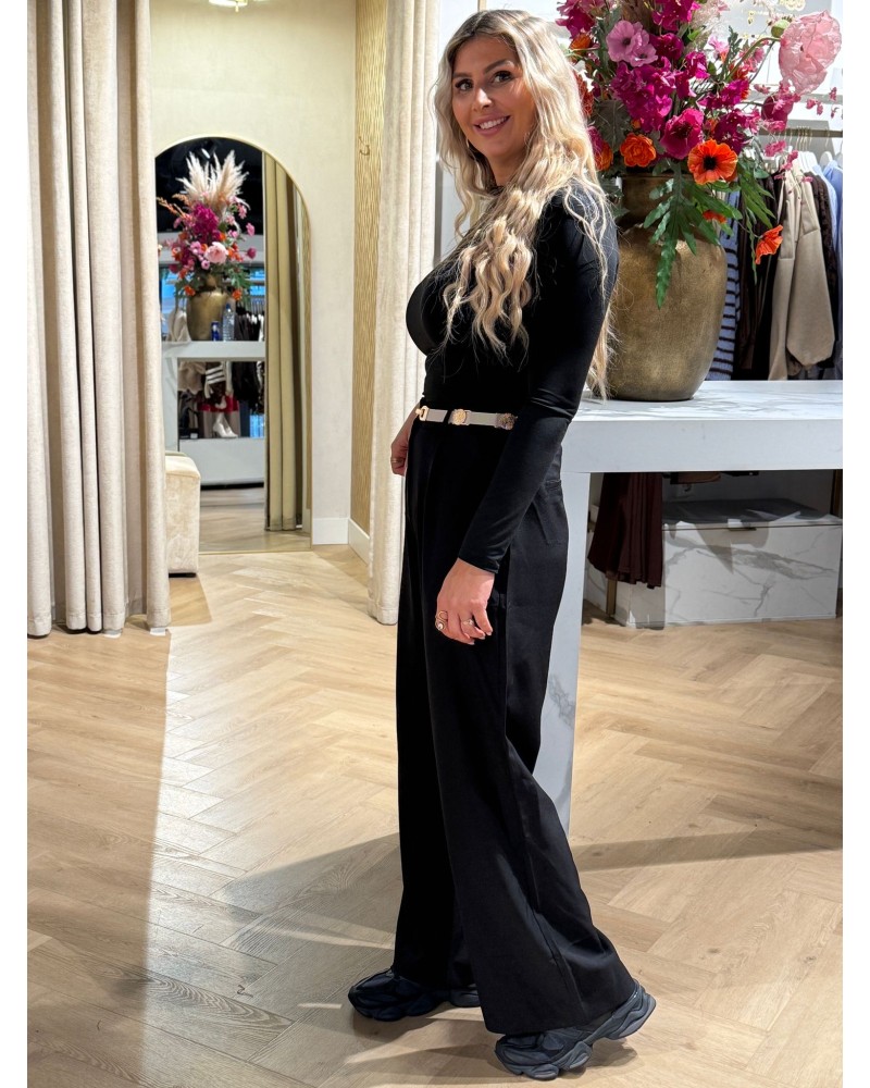 Pantalon Hazel Zwart