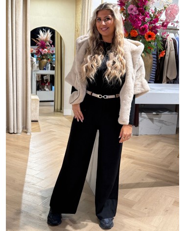 Pantalon Hazel Zwart