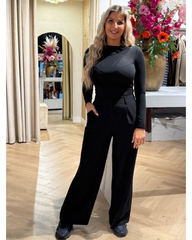 Pantalon Hazel Zwart