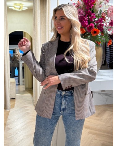 Blazer Silvi Ruit Stras