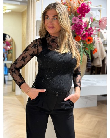 Body Seethrough Zwart