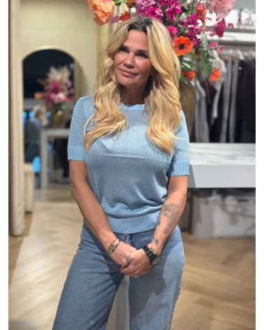 Top Clara Licht Blauw