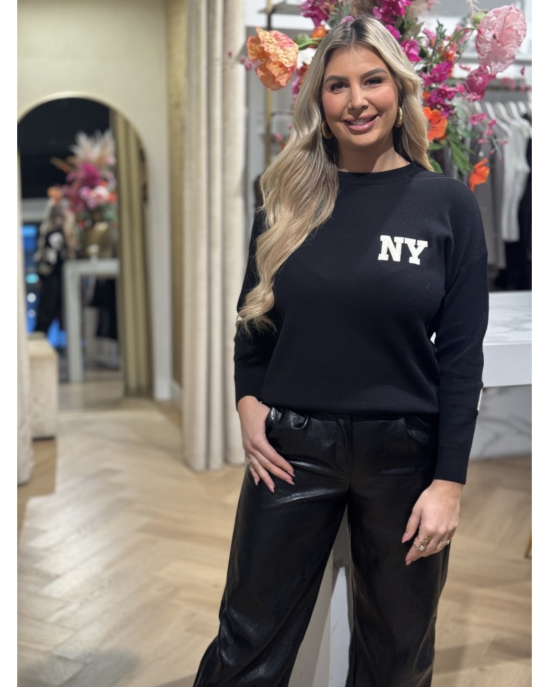 Trui New York Zwart