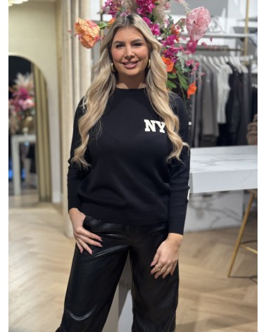 Trui New York Zwart