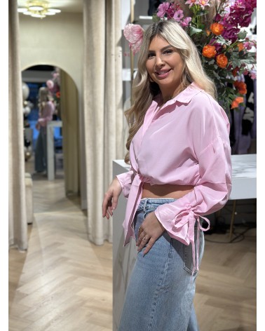 Blouse Cropped Eliza Roze