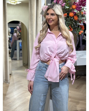 Blouse Cropped Eliza Roze