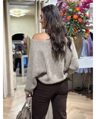 Trui Teddy Taupe