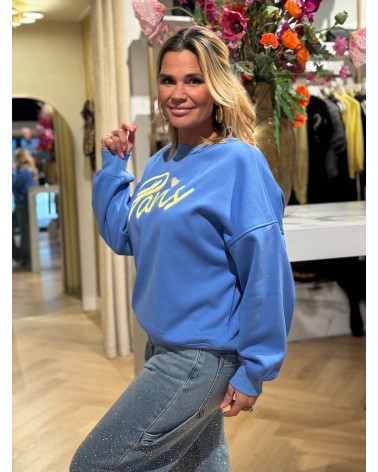 Sweater Paris Blauw