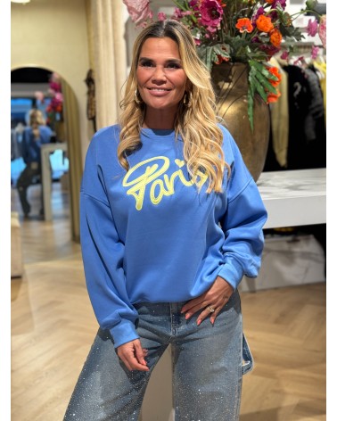 Sweater Paris Blauw